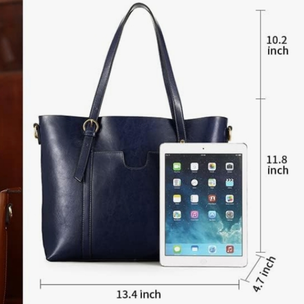 Kattee Leather Tote - Picture 13 of 16